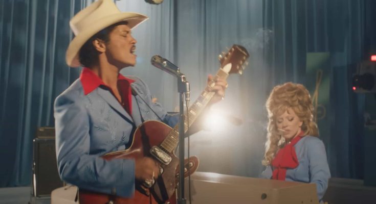 Lady Gaga and Bruno Mars