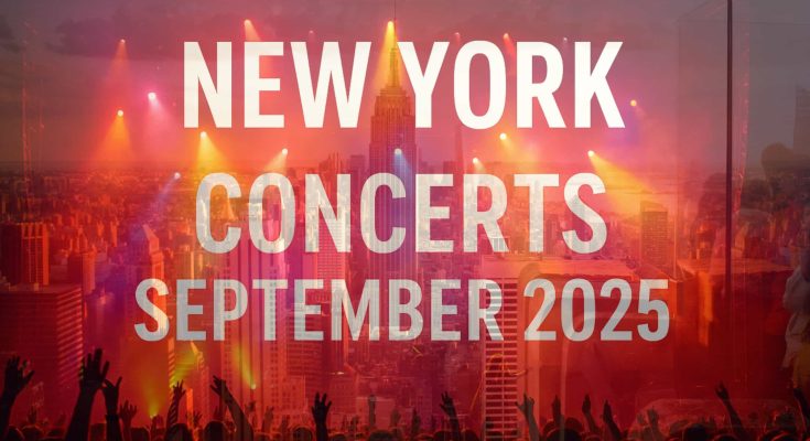 New York Concerts September 2025